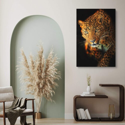 Leopard - Stealthy Hunter: Savage Elegance - Wall Art Prints