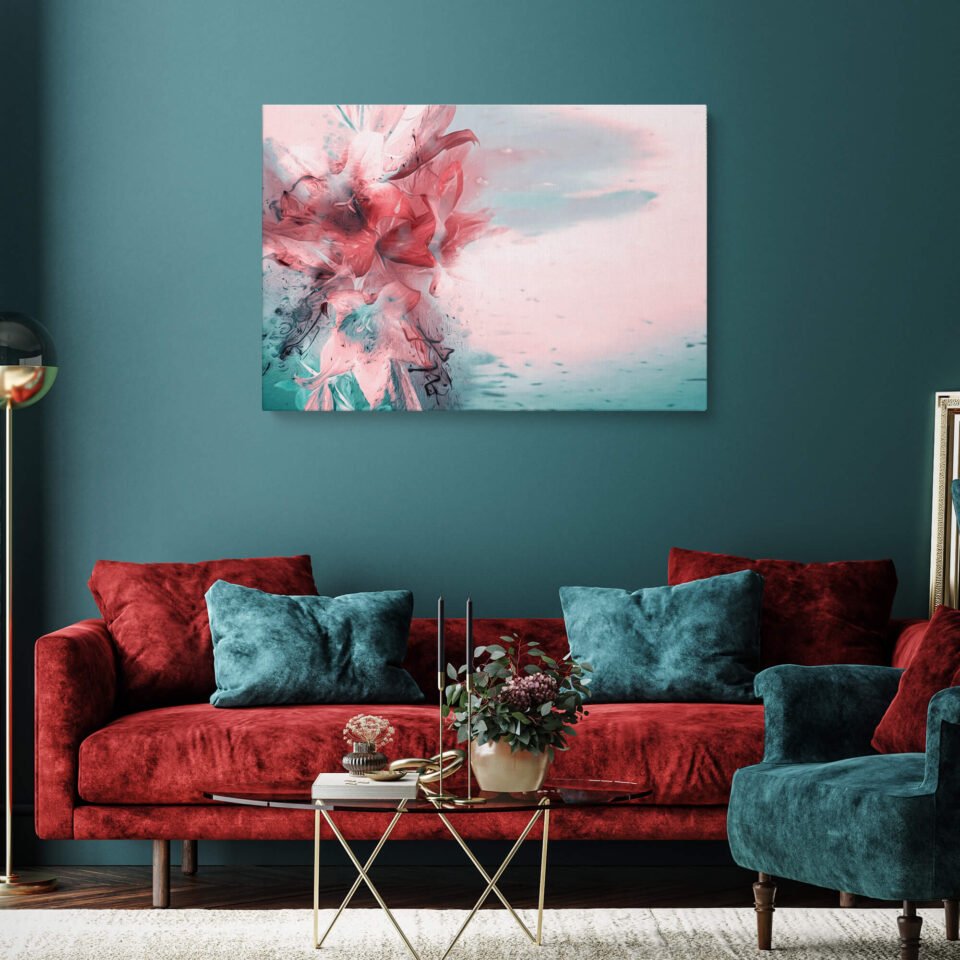 Abstract Floral - Canvas Prints