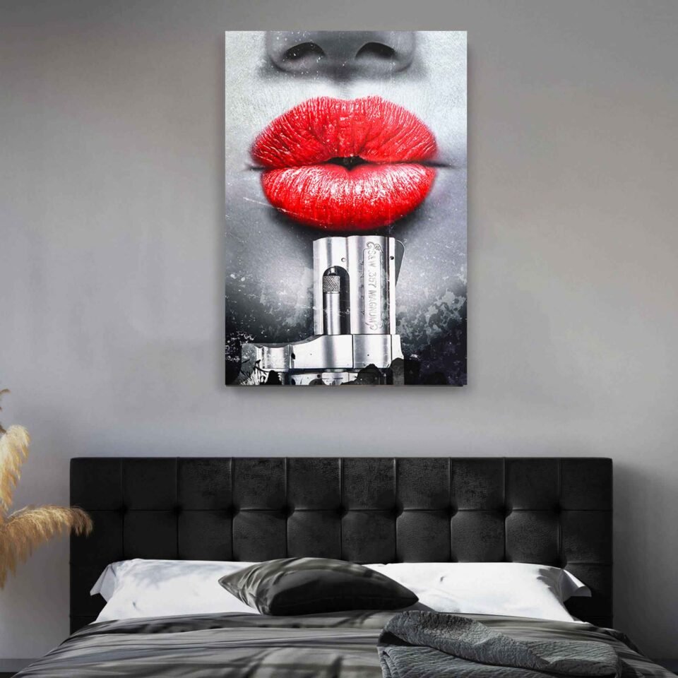 Femme Fatale - Noir Elegance - Sensual Wall Art