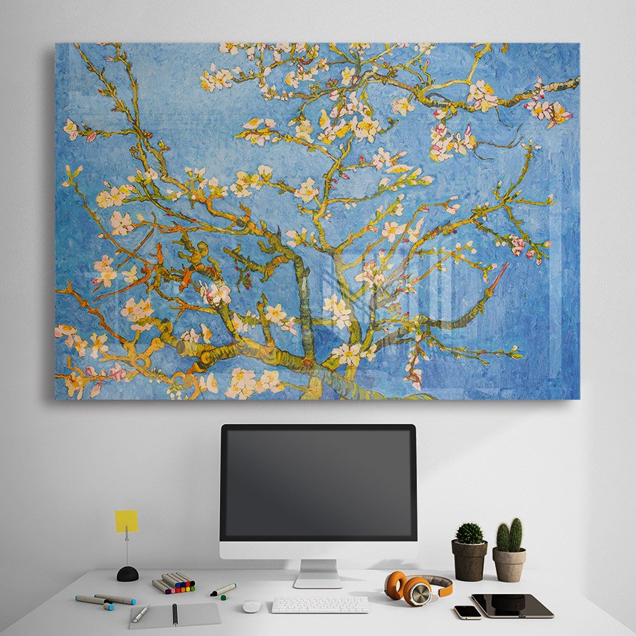 Nature Almond Tree Van Gogh S4