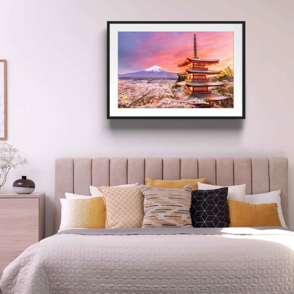 Fuji Mountain - Framed Photo Prints