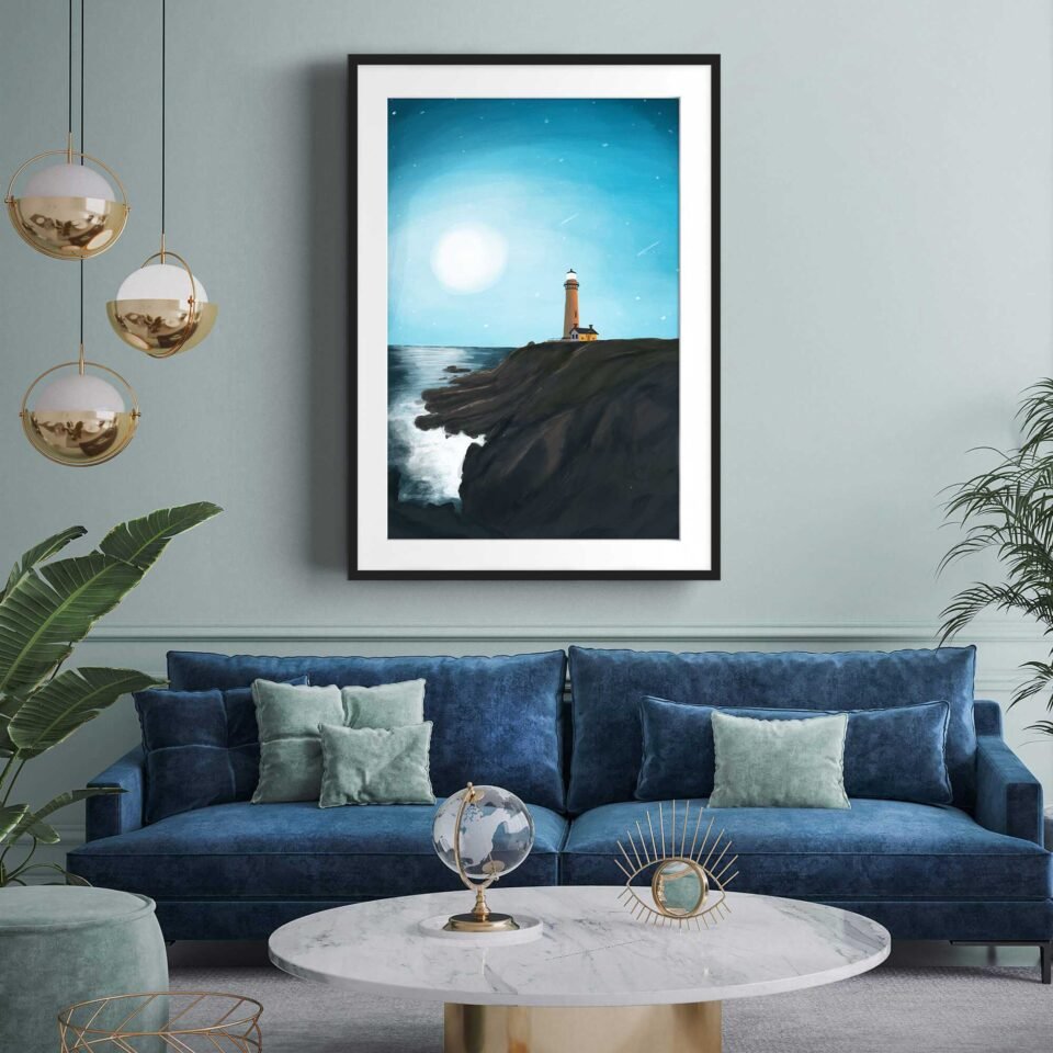 Lighthouse - Framed Photo Prints