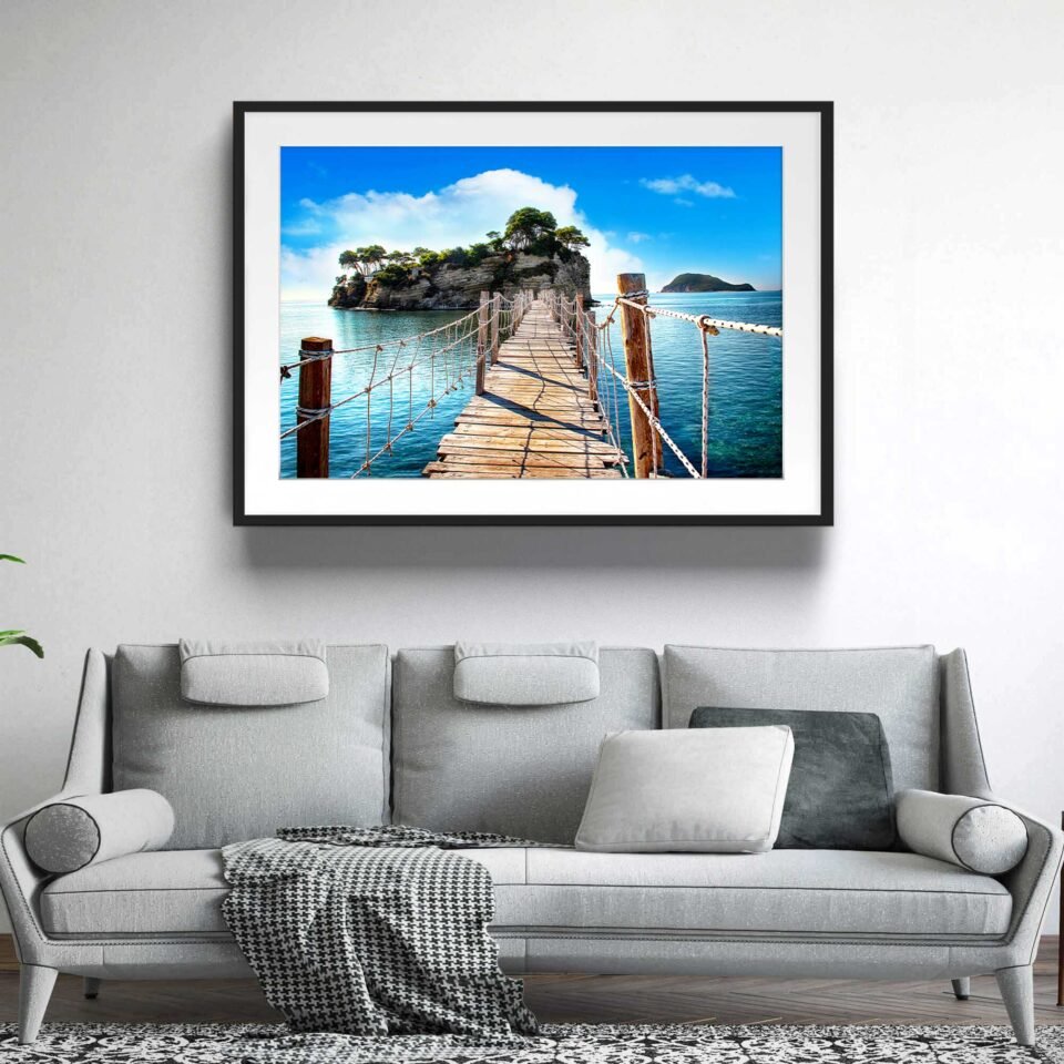 Paradise Bridge - Framed Photo Prints