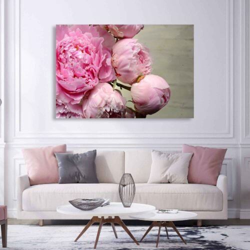Pink Peonies - Canvas Prints