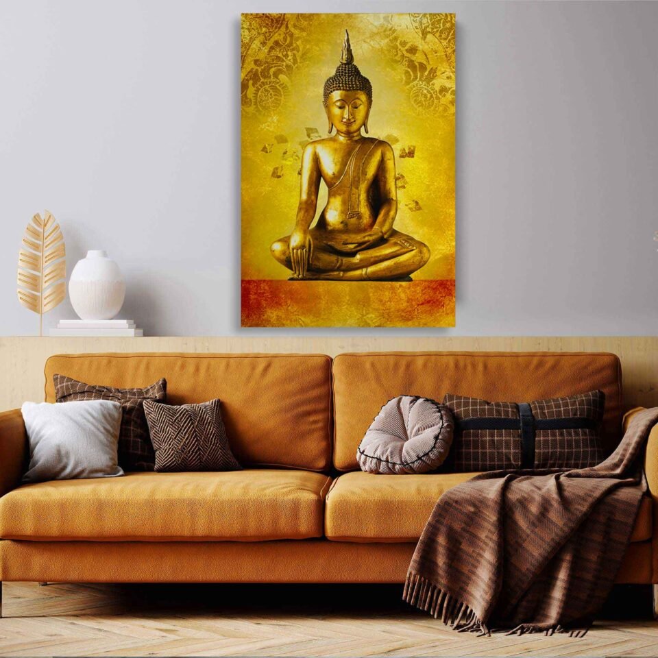 Gold Buddha Statue 38