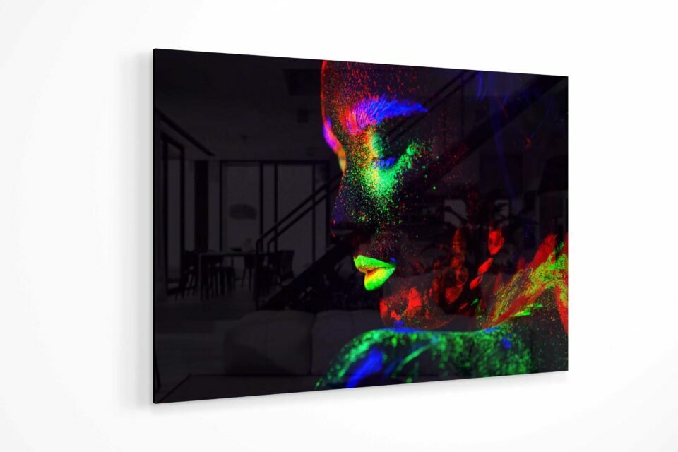 Glass Wall Art - Rainbow Dreams