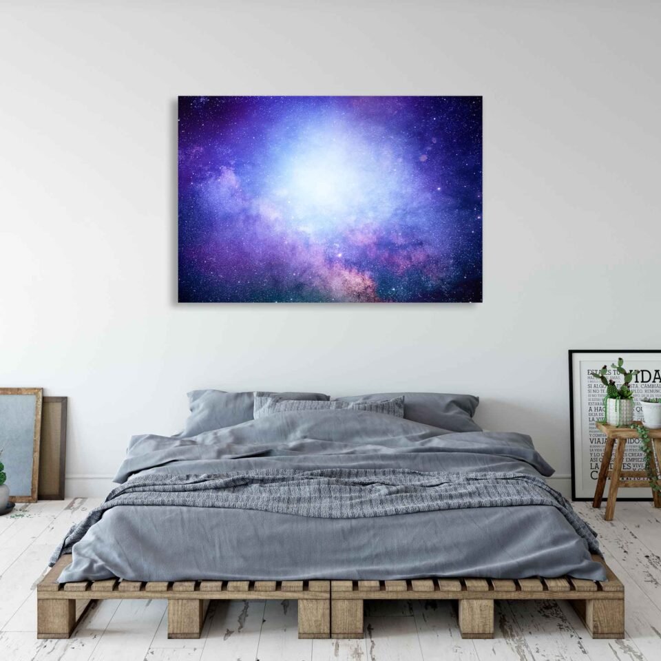 Cosmic Harmony - A Mystical Abstract of the Universe - Wall Art Prints