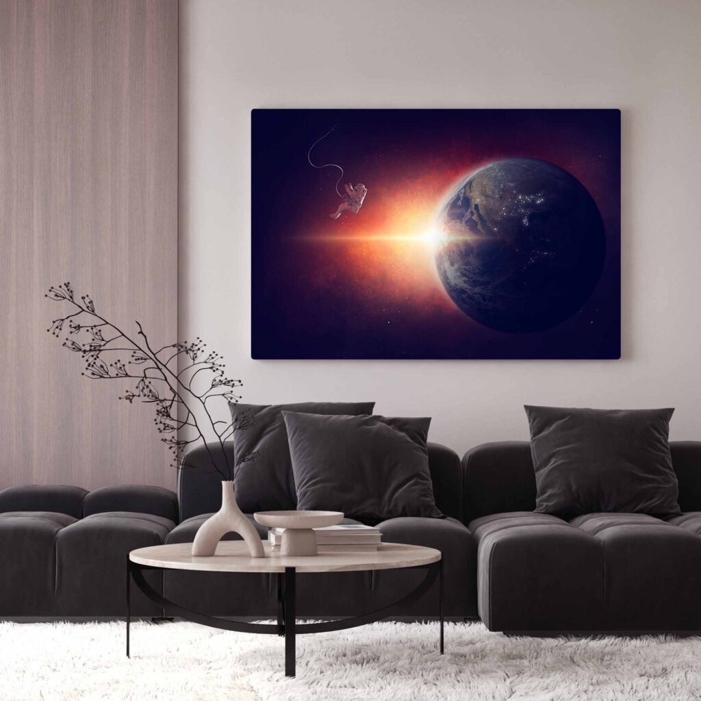 Celestial Odyssey - Exploring the Universe with NASA - Astronauts Wall Art Prints