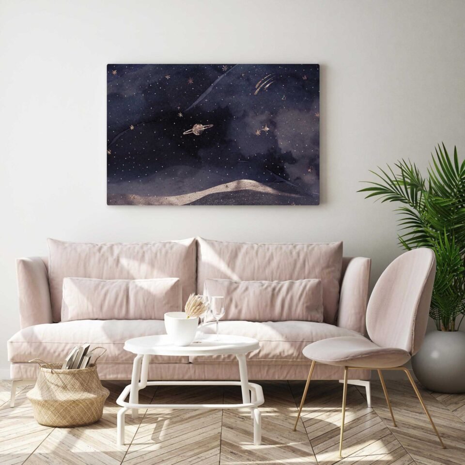 Dreams on Starry Skies - Universe Art for Wall Art Decor
