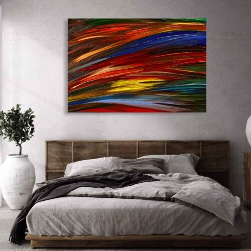 Abstract Odyssey - Colorful Brush Strokes - Abstract Prints