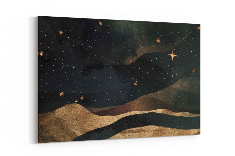 Journey to the Stars - Universe Art on Canvas Prints