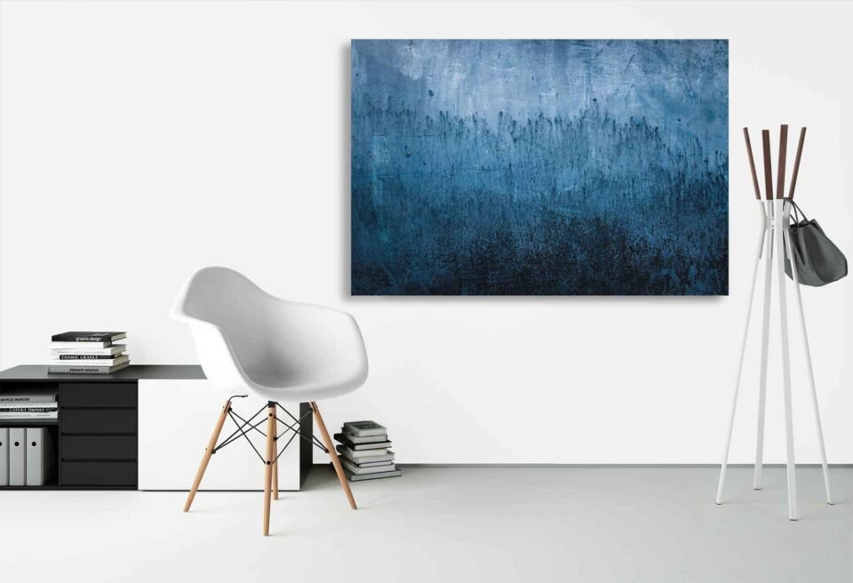 Blue Artwork - Wall Art Prints Abstract Art