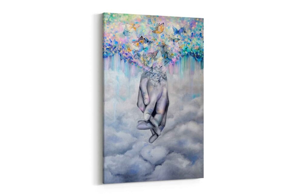 Surreal Tenderness - Canvas Prints