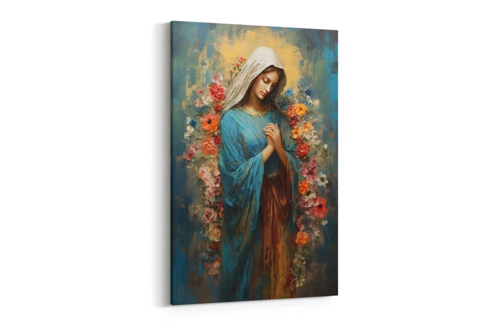 Sacred Virgin Mary - Wall Art - Image 3