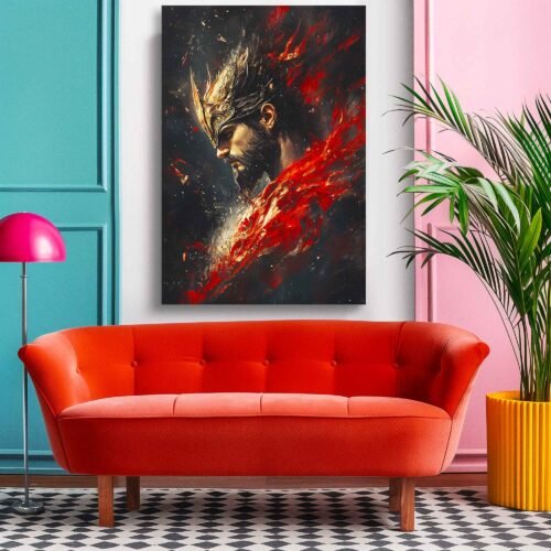 Spartan Warrior Mythology Art - Mythical Greek Soldier Framed Art Prints for Stylish Home Decor. Bring the strength and legend of ancient Greece into your home with this **Spartan Warrior Mythology Art**. Featuring a bold depiction of a mythical Greek soldier, this framed art print adds power and style to any space. Perfect for history and warrior art lovers!