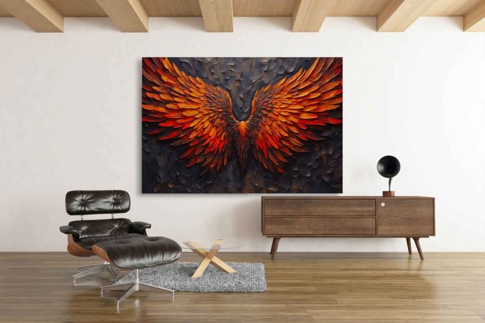 Celestial Wings Art Prints - Contemporary Religious Art for Serene Wall Decor Elevate your space with **Celestial Wings Canvas Prints**—a stunning blend of contemporary religious art and serene elegance. Perfect for creating a peaceful ambiance, this artwork adds a spiritual touch to any home or sacred space. 