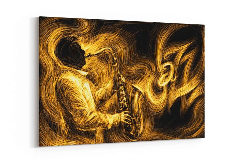 Jazz Singer Modern Wall Art - Image 3